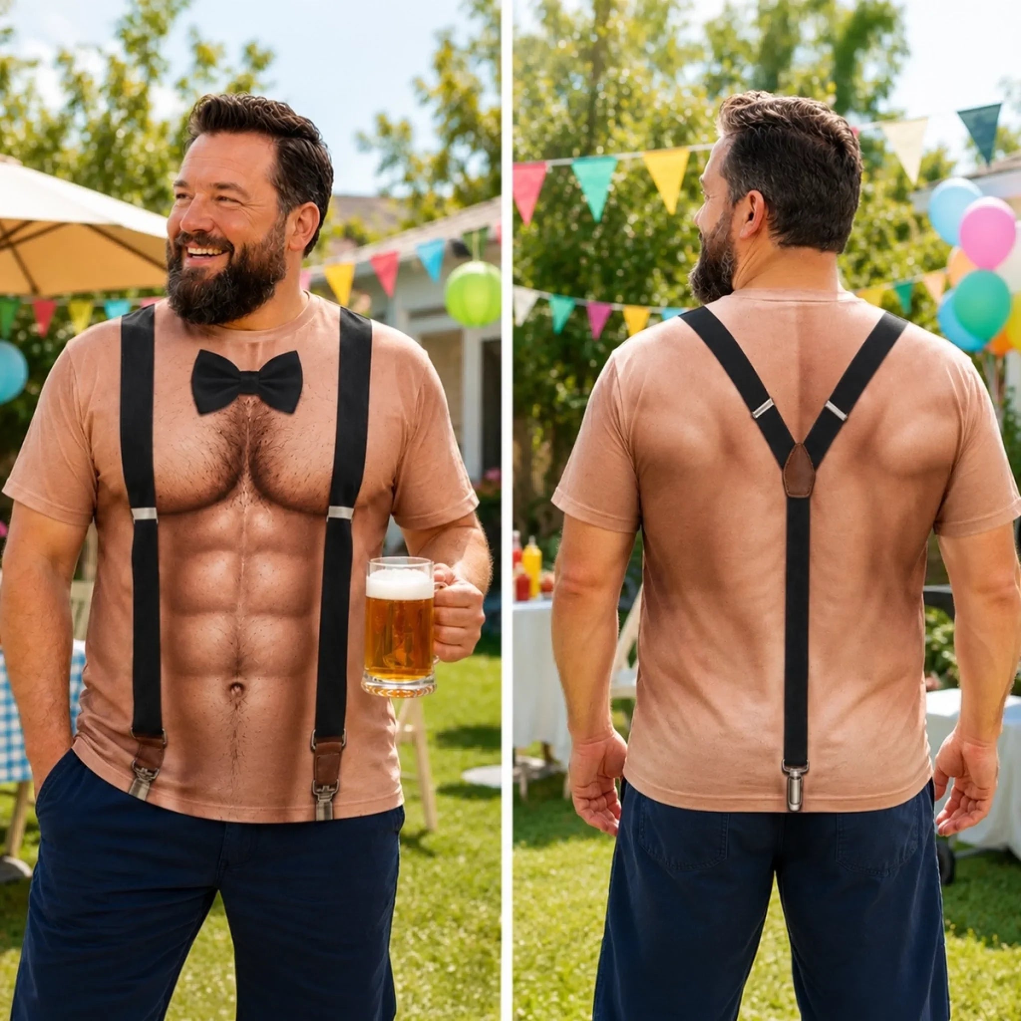 Custom Funny T-shirt - Personalized Birthday Gifts For Men - Body Under Construction