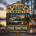 Custom Wood Sign - Personalized Birthday Camping Gifts For Campers, Mom, Dad, Brother, Sister, Kids - Rustic Charm, Endless Memories