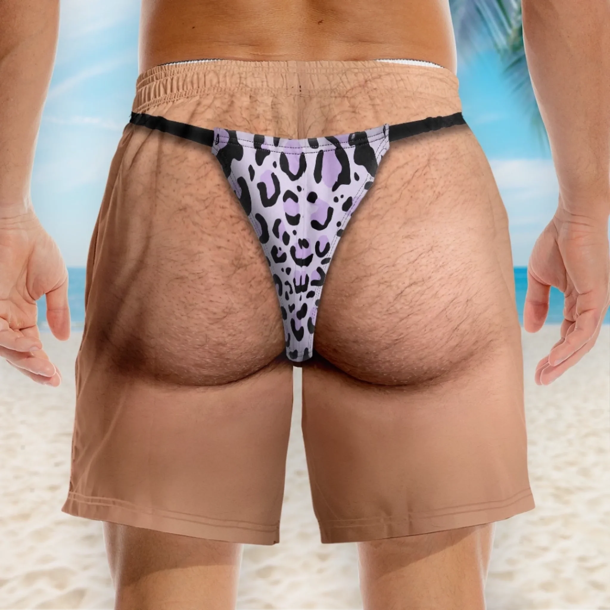 Custom Funny Men Swim Trunks - Personalized Summer Vacation And Travel Gifts For Men - My Style