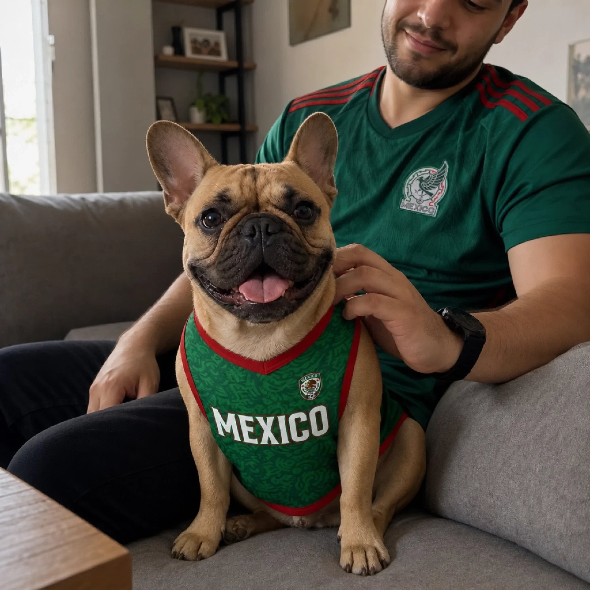 Custom Mexico World Football Pet Jersey - Personalized Birthday Gifts For Football Dog Cat Lovers, Dog Dad And Mom, Cat Owners - Soccer Squad Goals With Paws