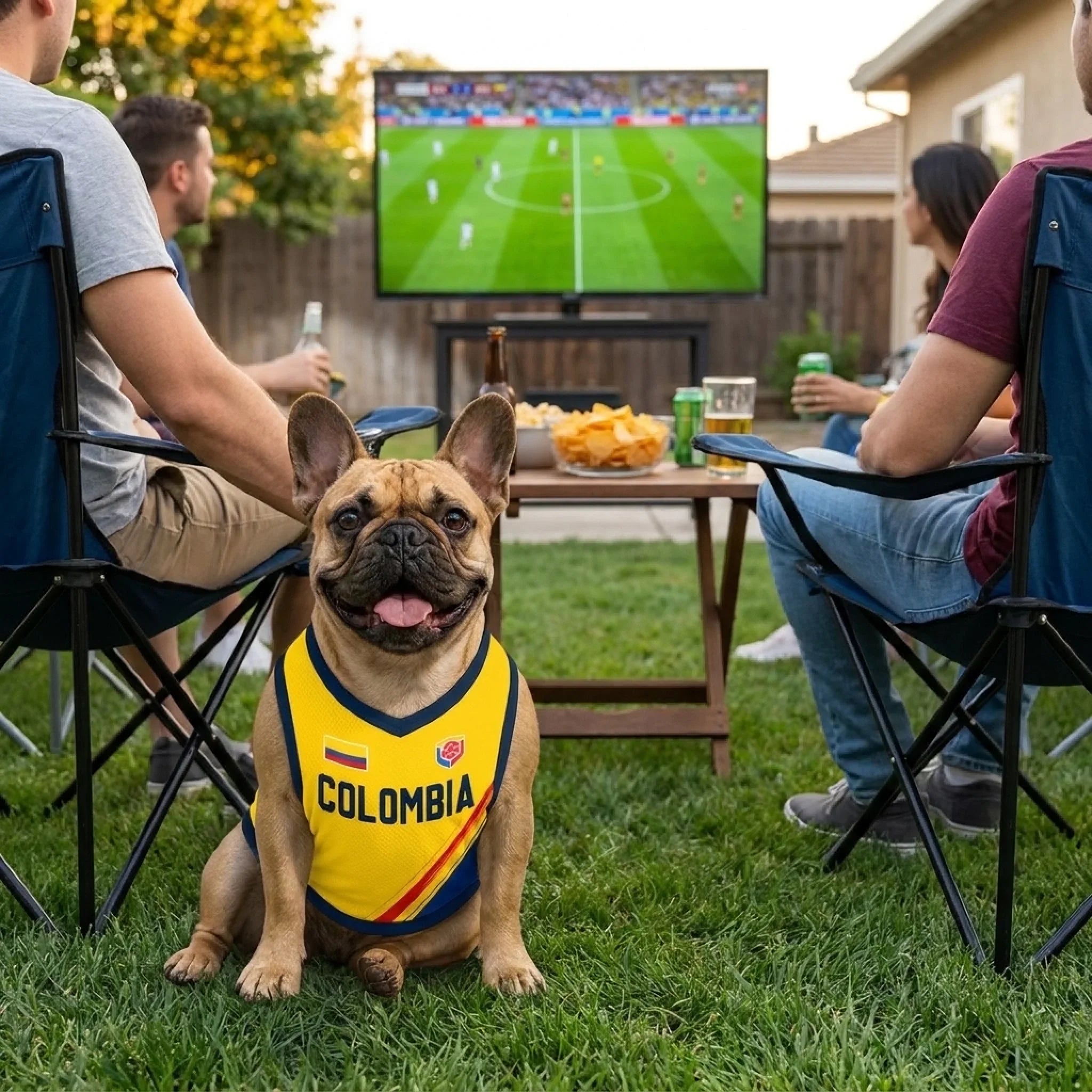 Custom Colombia World Football Pet Jersey - Personalized Birthday Gifts For Football Dog Cat Lovers, Dog Dad And Mom, Cat Owners - Viva Colombia, Furry Edition