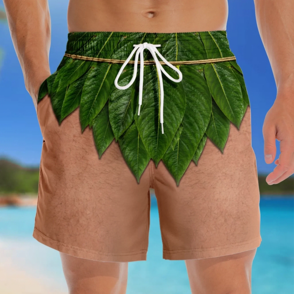 Custom Funny Men Swim Trunks - Personalized Summer Vacation And Travel Gifts For Men - Maximum Confidence