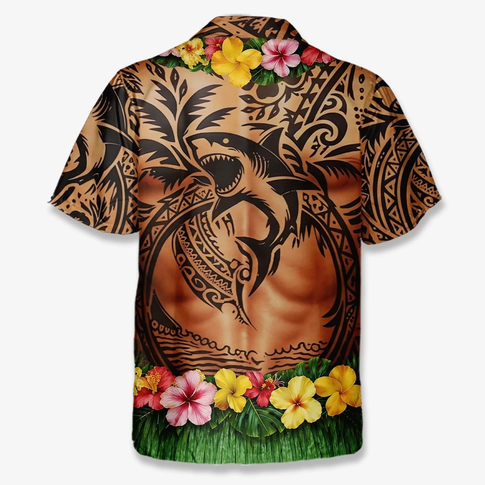 Custom Funny Unisex Tropical Hawaiian Aloha Shirt - Personalized Summer Vacation And Travel Gifts For Men - Aloha Trouble