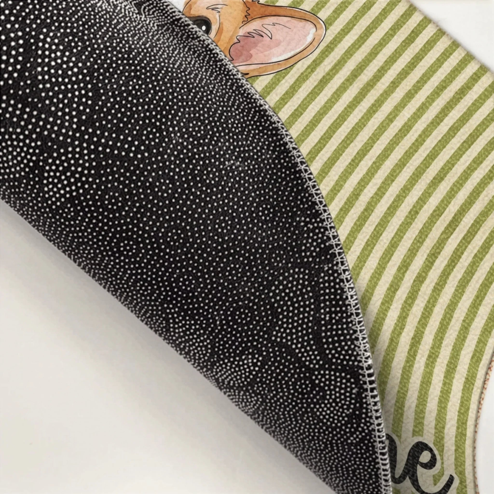 Custom Photo Home Decor Decorative Mat - Gifts For Dog Cat Lovers, Dog Dad And Mom, Cat Owners - The Paws Welcome You