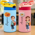 Custom Kids Insulated Water Bottle - Personalized Back To School Gifts For Kids - Big Dreams Start
