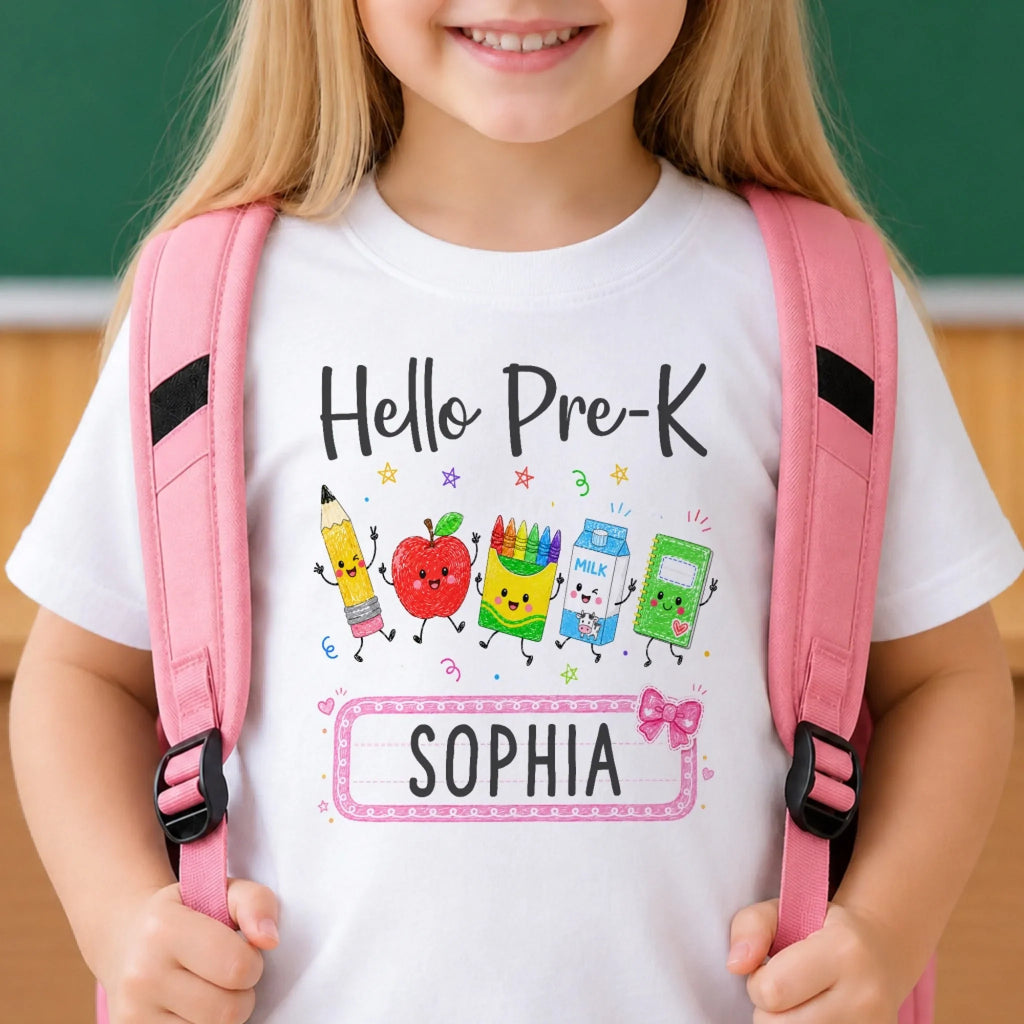 Custom Youth T-shirt - Personalized Back To School Gifts For Kids - It Will Be Fun