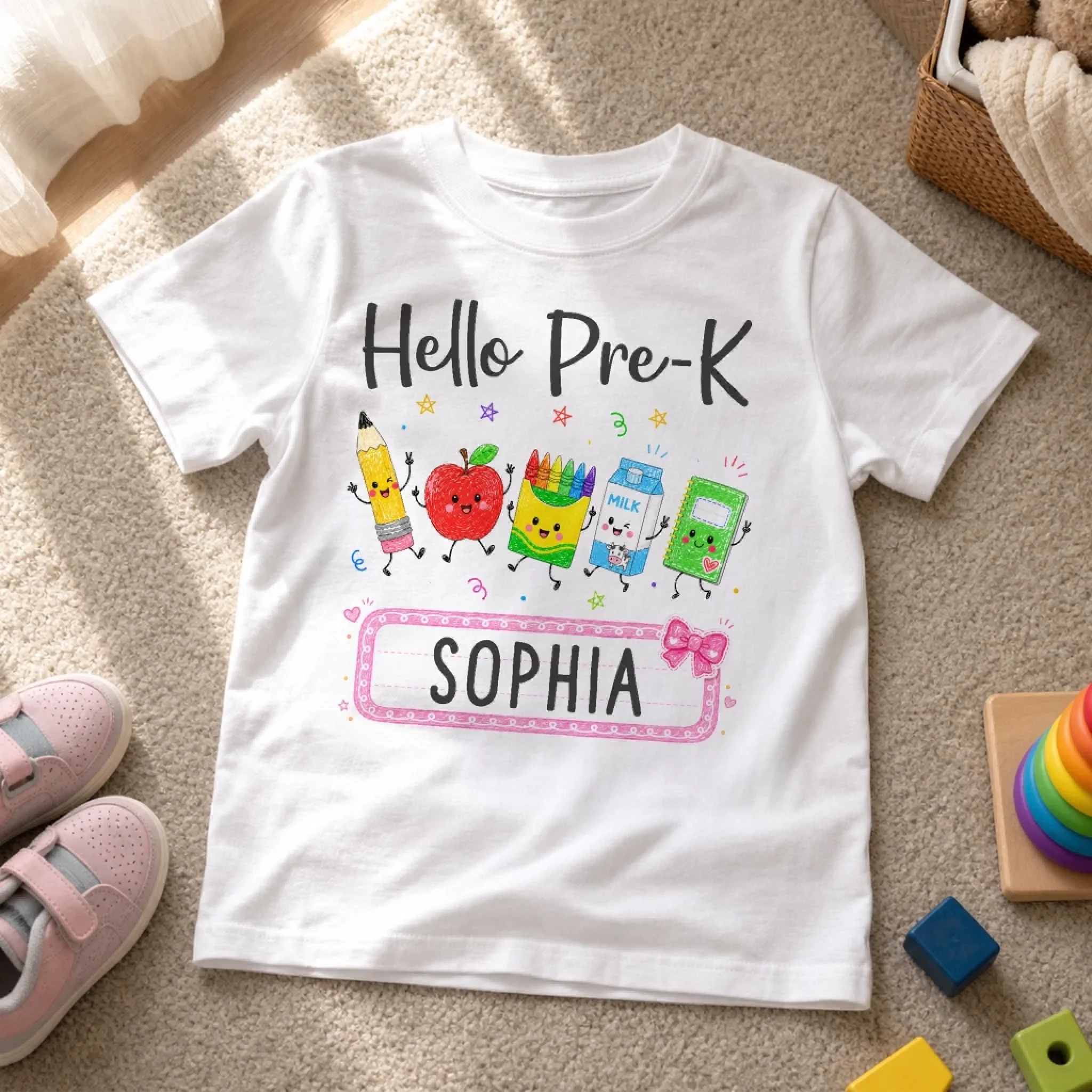 Custom Youth T-shirt - Personalized Back To School Gifts For Kids - It Will Be Fun