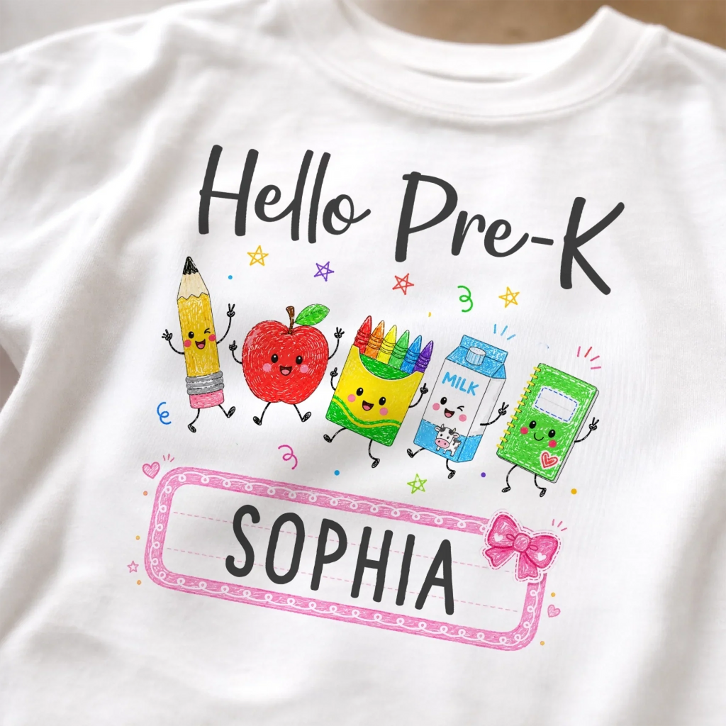 Custom Youth T-shirt - Personalized Back To School Gifts For Kids - It Will Be Fun
