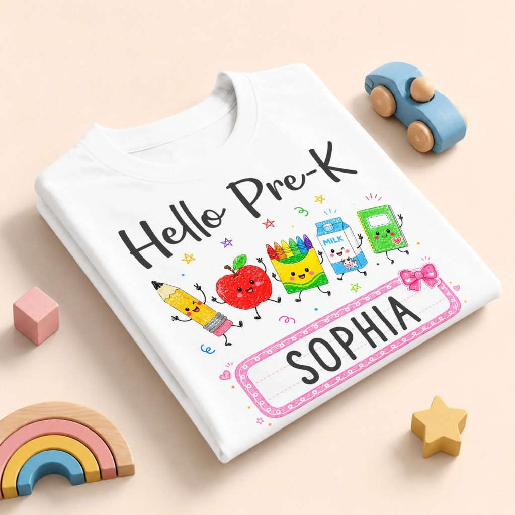 Custom Youth T-shirt - Personalized Back To School Gifts For Kids - It Will Be Fun