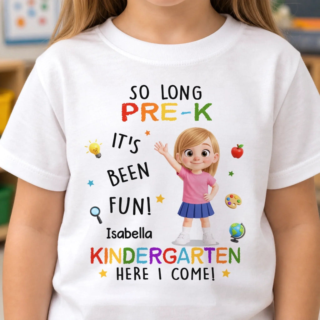Custom Youth T-shirt - Personalized Back To School Gifts For Kids - Learning Is Fun
