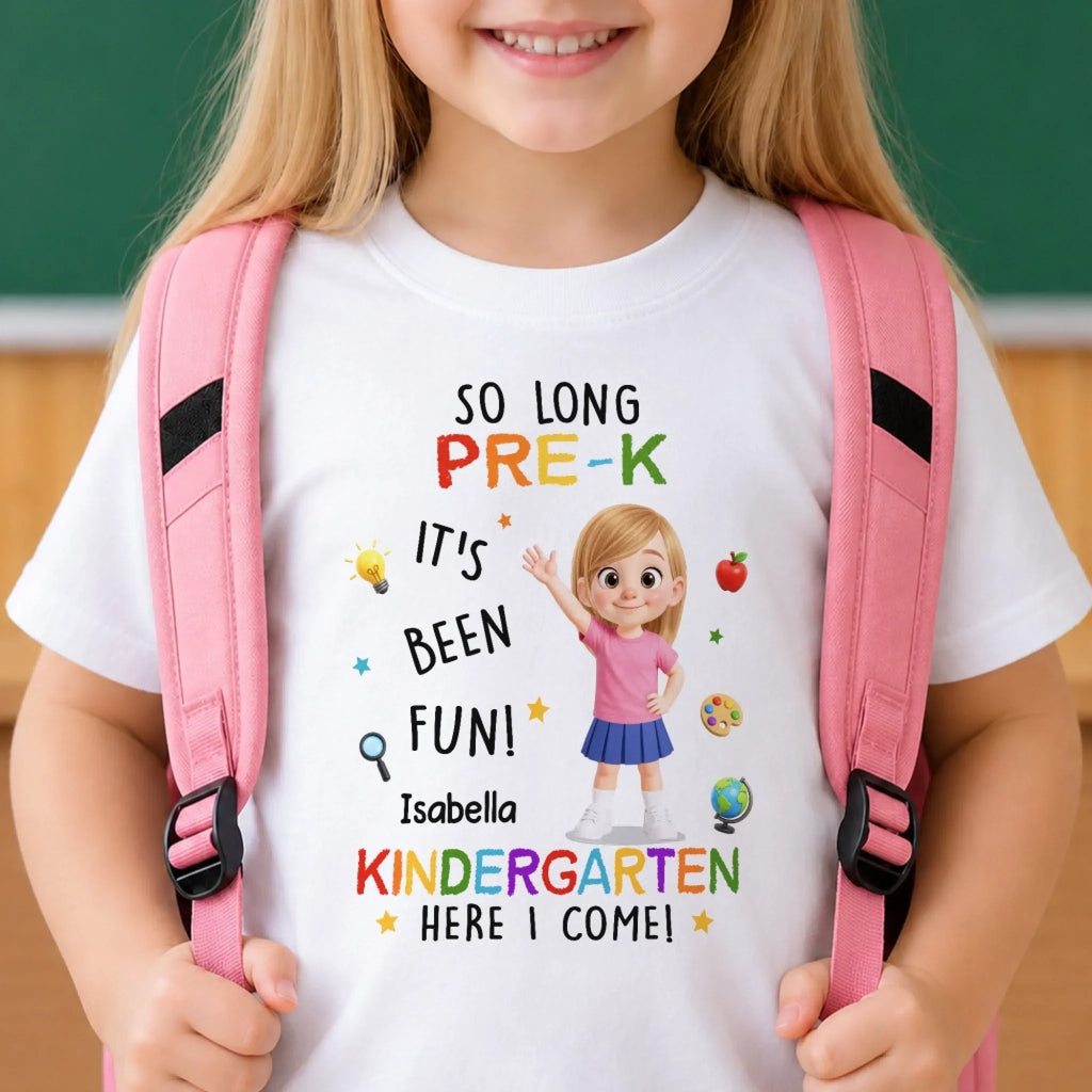 Custom Youth T-shirt - Personalized Back To School Gifts For Kids - Learning Is Fun