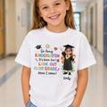 Custom Youth T-shirt - Personalized Back To School Gift For Kids - Kindergarten Is So Yesterday