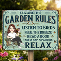 Custom Home Decor Metal Sign - Personalized  Birthday Garden Gifts For Gardeners - In My Garden Era
