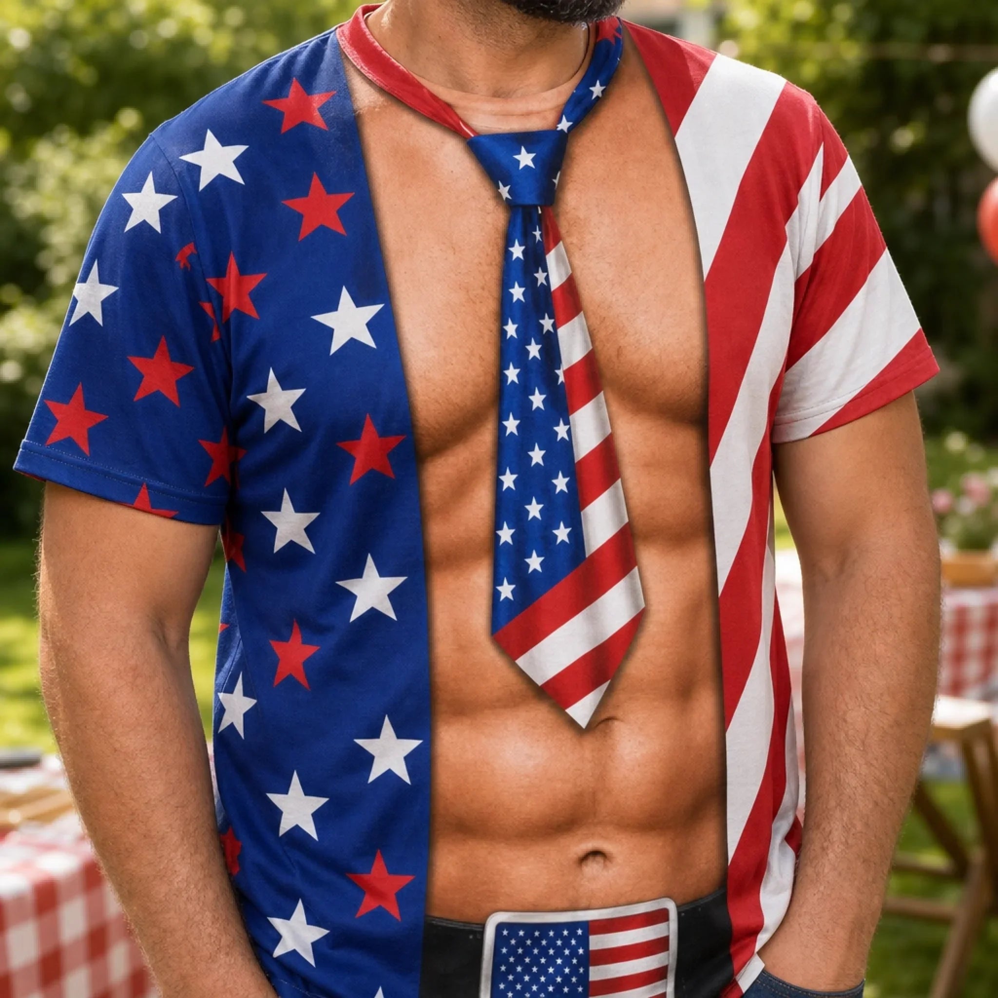 Custom Funny Patriotic T-shirt - Personalized Birthday Gifts For Men, Women - Liberty And Laughs