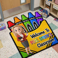 Custom Classroom Decor Shaped Doormat - Personalized Back To School Gifts For Teachers - Teaching Makes A Difference