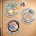 Custom Photo Cruise Ship Door Magnet - Personalized Summer Vacation And Travel Gifts For Mom, Dad, Brother, Sister - Cruising Together