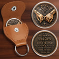Custom Pocket Hug - Personalized Anniversary Wedding Gifts For Husband And Wife, Him And Her - Love You To The Moon