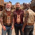 Custom Cowboy Warrior T-shirt - Personalized Birthday Gifts For Husband, Son, Grandson, Yourself - Cowboy Six Pack