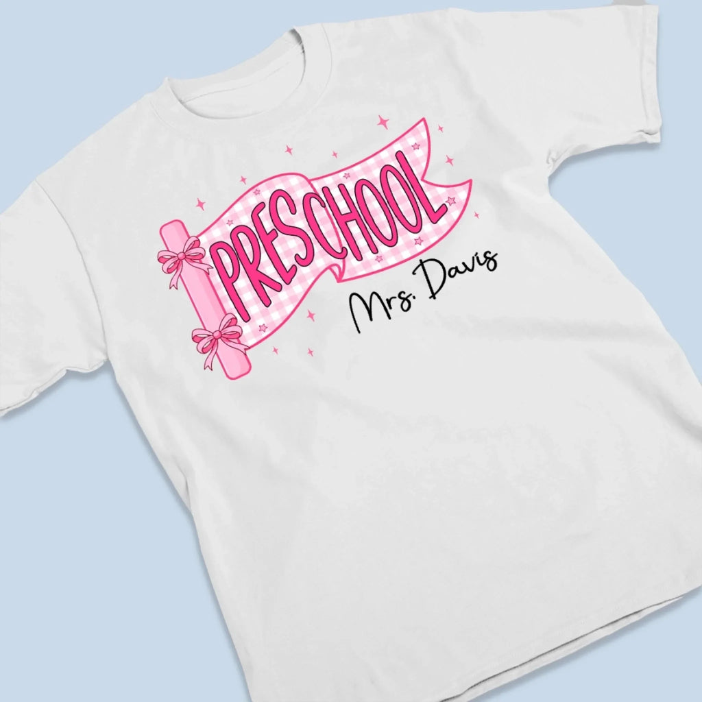 Custom T-shirt, Premium T-shirt, Hoodie - Personalized Teacher Appreciation, Back To School Gifts For Teachers - The Sweetest Teacher In Town