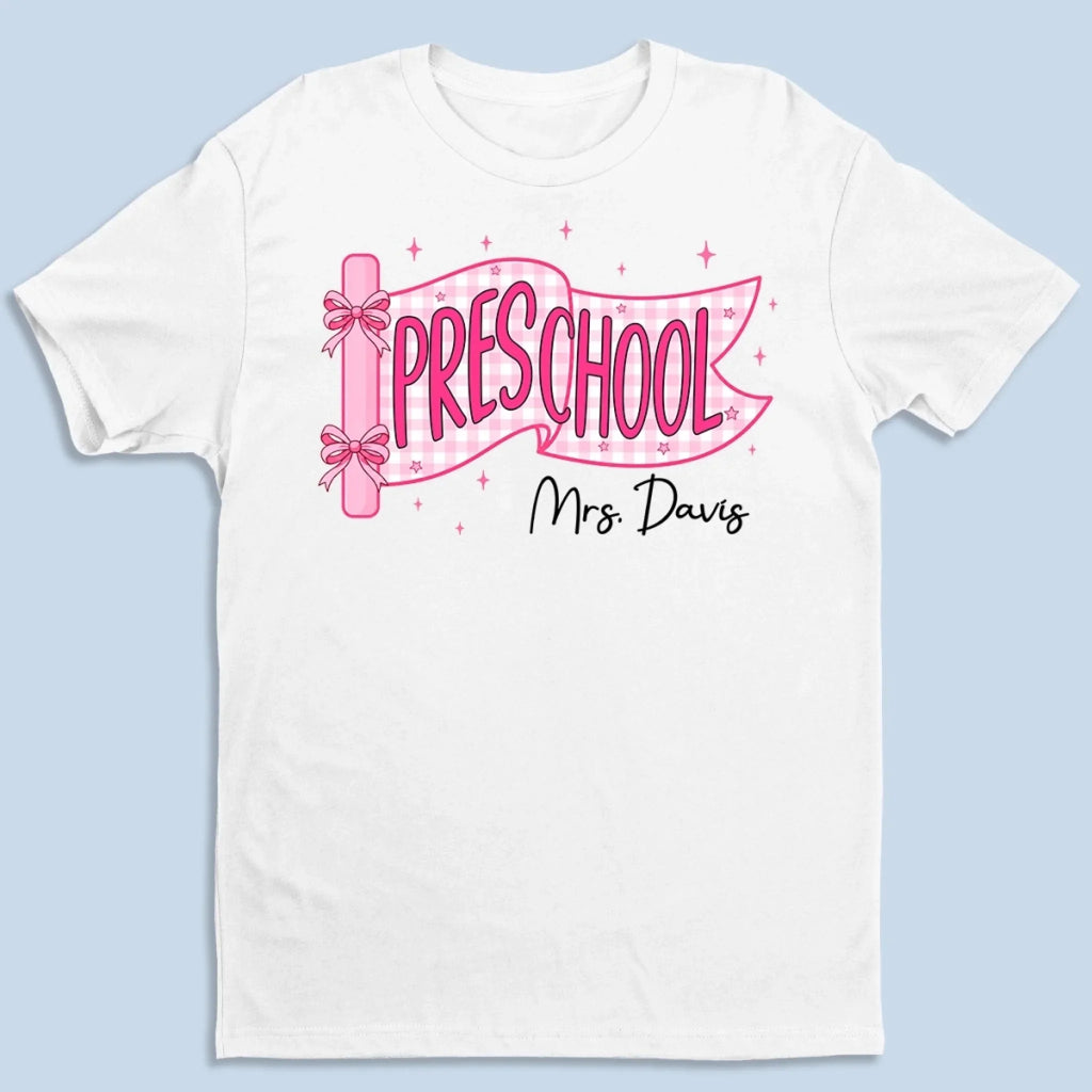 Custom T-shirt, Premium T-shirt, Hoodie - Personalized Teacher Appreciation, Back To School Gifts For Teachers - The Sweetest Teacher In Town