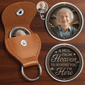 Custom Photo Pocket Hug - Personalized Memorial Sympathy Gifts For Loss Of Mom, Dad - Always Near, Forever Loved