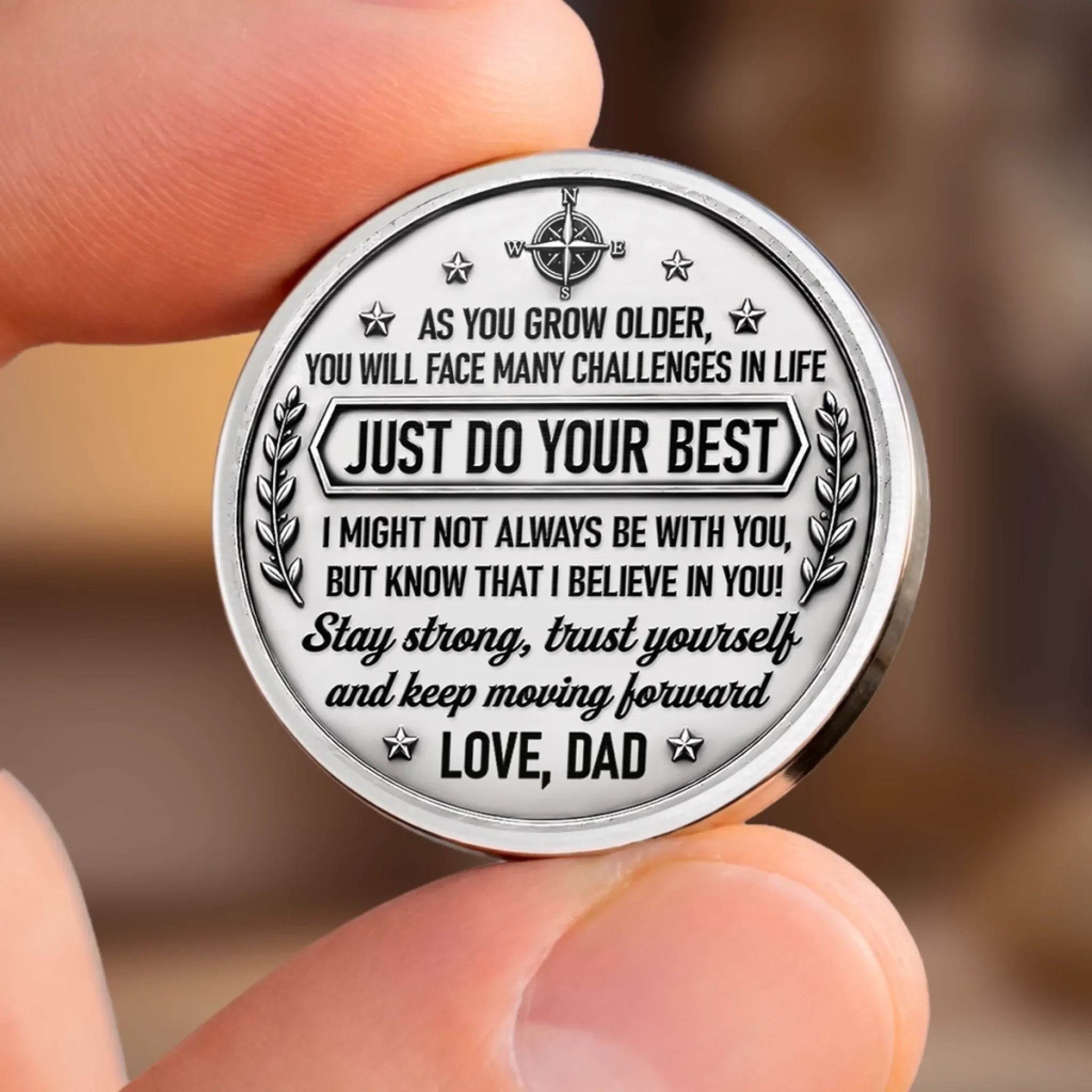 Custom Pocket Hug - Personalized Birthday Gifts For Daughter - You Will Always Be My Little Girl