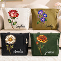 Custom Corduroy Tote Bag - Personalized Summer Vacation And Travel Gifts For Women, Besties, Sisters, BFF, Family, Yourself - Summer Looks Good On Me