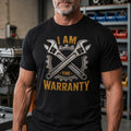 Custom Unisex T-shirt, Premium T-shirt, Hoodie - Personalized Birthday Gifts For Dad, Grandpa - I'm The Warranty
