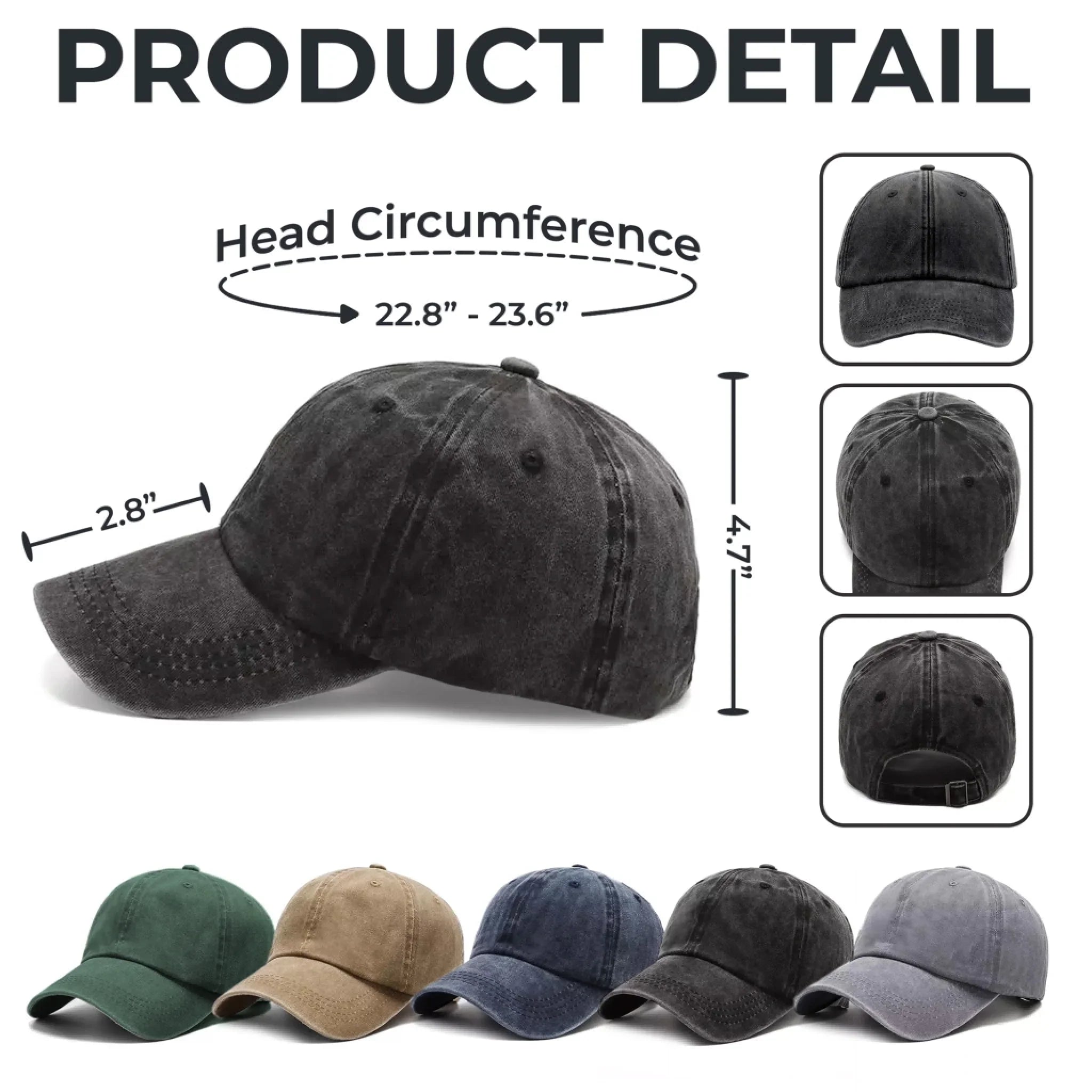 Custom Cap - Personalized Birthday Gifts For Him, Dad, Grandpa, Husband - Old Geeze