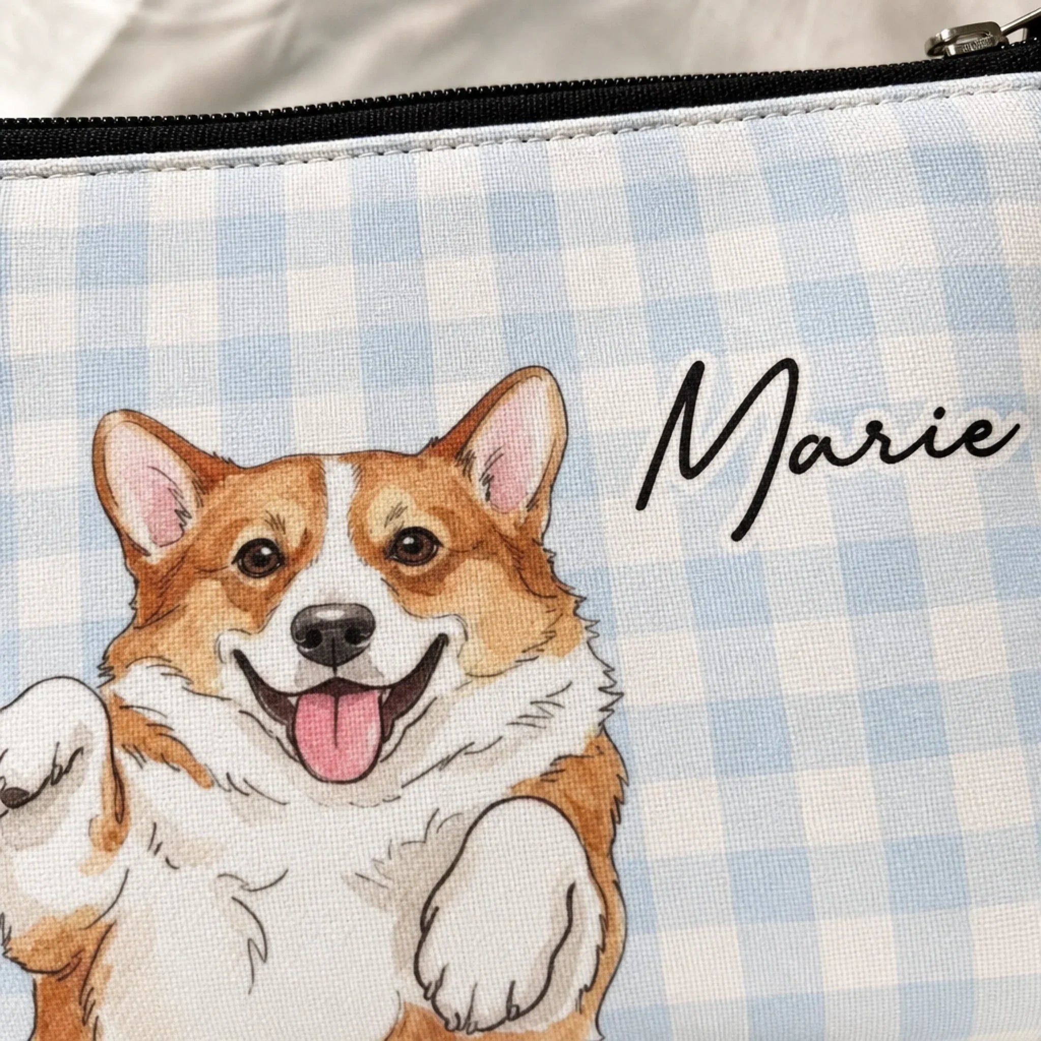 Custom Photo Cosmetic Bag - Personalized Birthday Gifts For Dog Cat Lovers, Dog Dad And Mom, Cat Owners - Stay Pawsitive