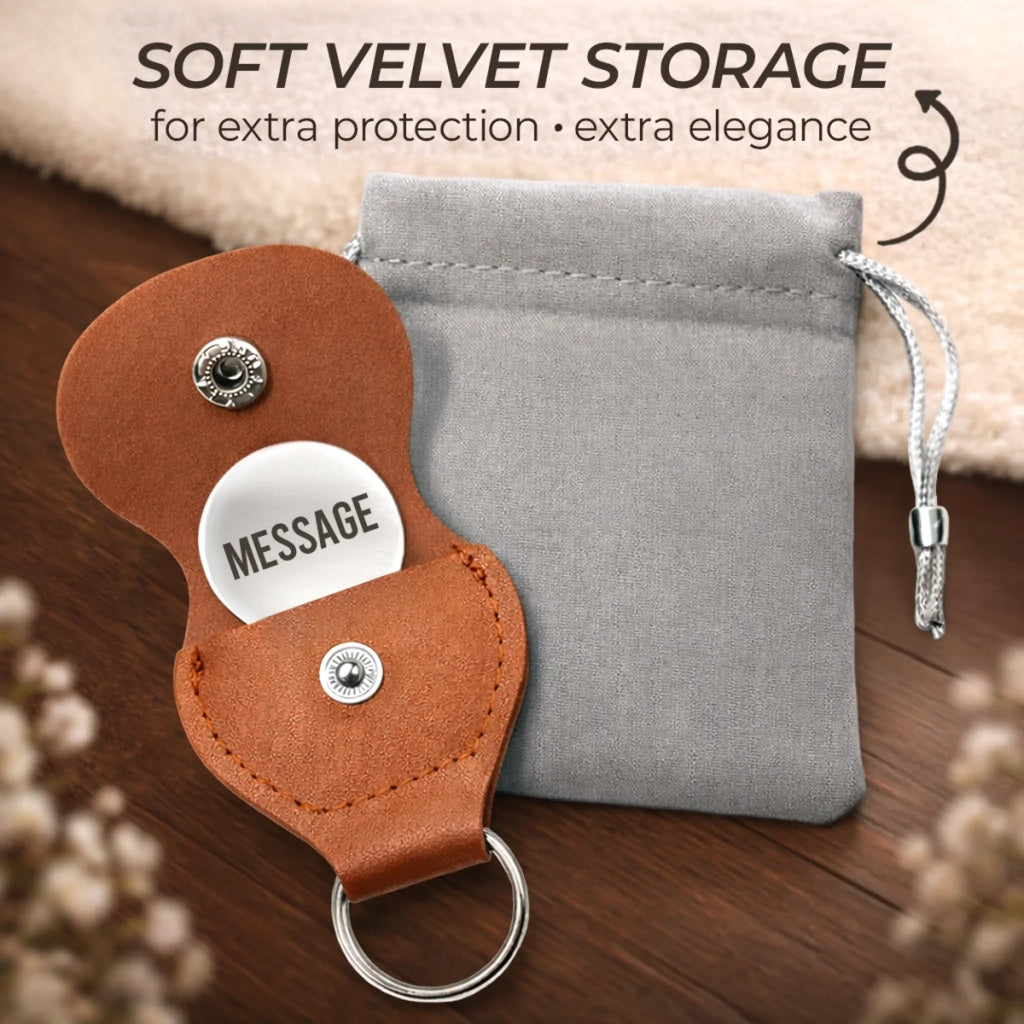 Custom Pocket Hug - Personalized Birthday Gifts For Son - Be Brave, Be Strong, Be You