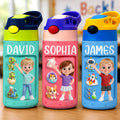 Custom Kids Insulated Water Bottle - Personalized Back To School Gifts For Kids - My Little Adventure Buddy