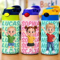 Custom Kids Insulated Water Bottle - Personalized Back To School Gifts For Kids - Ready For Adventure