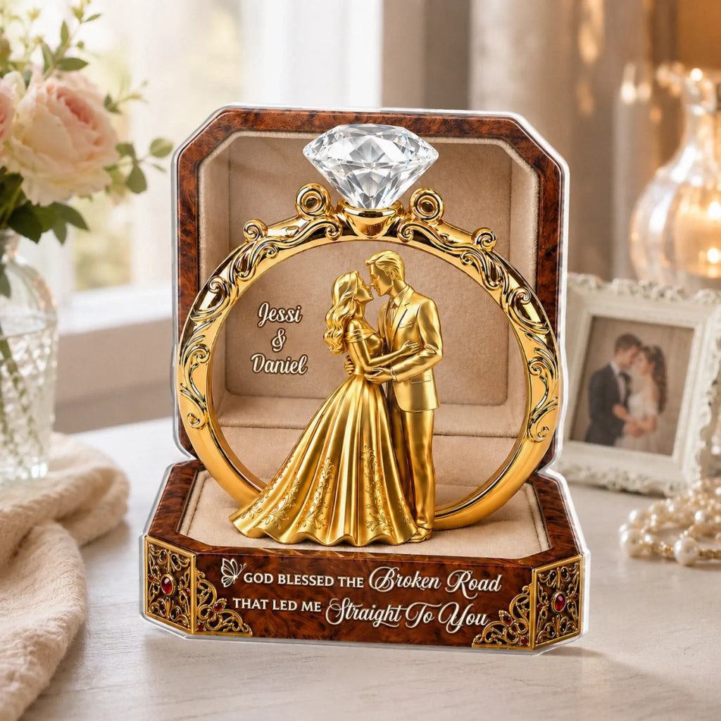 Custom Acrylic Plaque - Personalized Anniversary Wedding Gifts For Husband And Wife, Him And Her - Always In Our Era