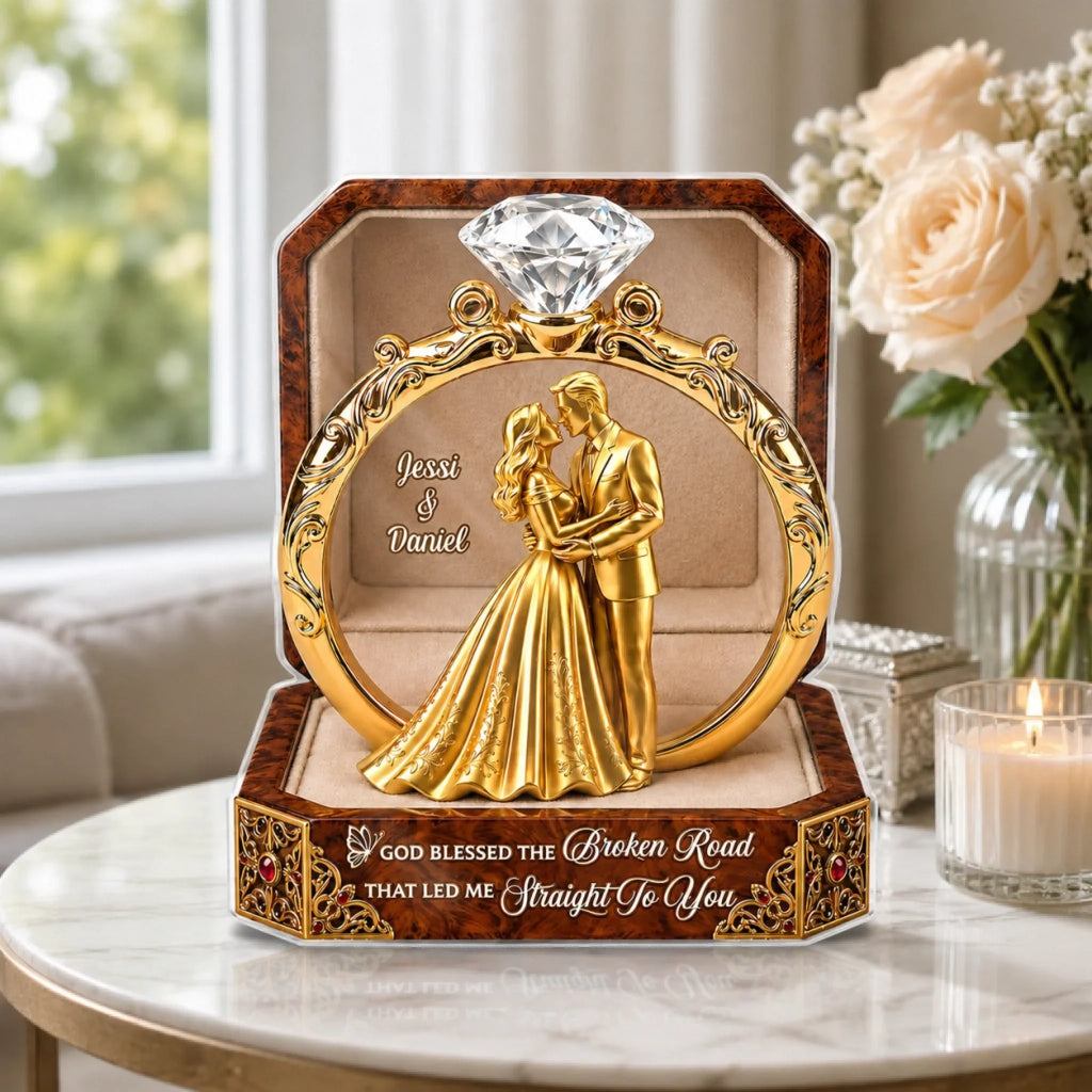 Custom Acrylic Plaque - Personalized Anniversary Wedding Gifts For Husband And Wife, Him And Her - Always In Our Era