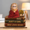Custom 2-Layered Wooden Plaque - Personalized  Bookish Gifts For Book Lovers, Bookworms, Readers - Reading Is My Cardio