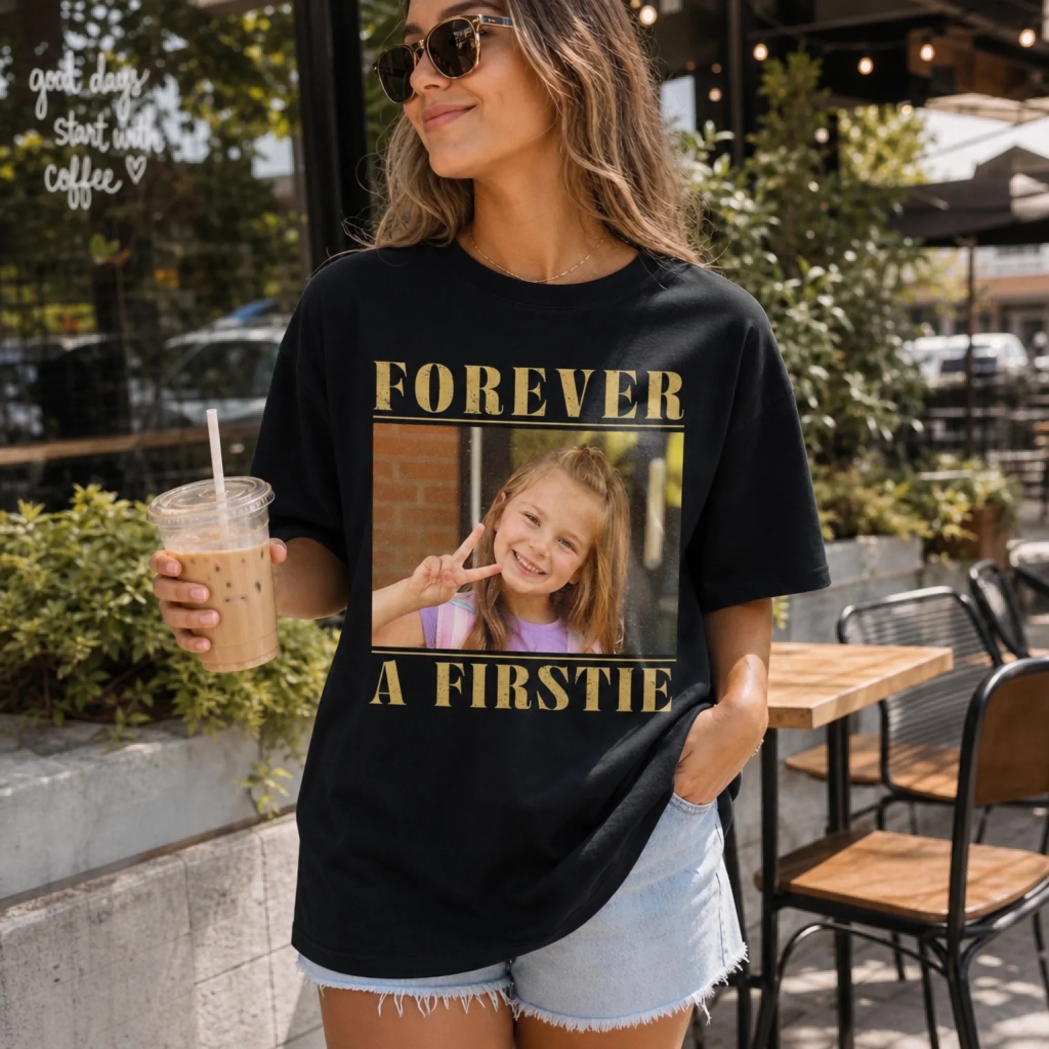 Custom Photo Comfort Colors Shirt - Personalized Teacher Appreciation, Back To School Gifts For Teachers - Freezing This Sweet Moment Forever