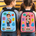 Custom Kids Front Printed Backpack - Personalized Back To School Gifts For Kids - I Am Capable Of Amazing Things