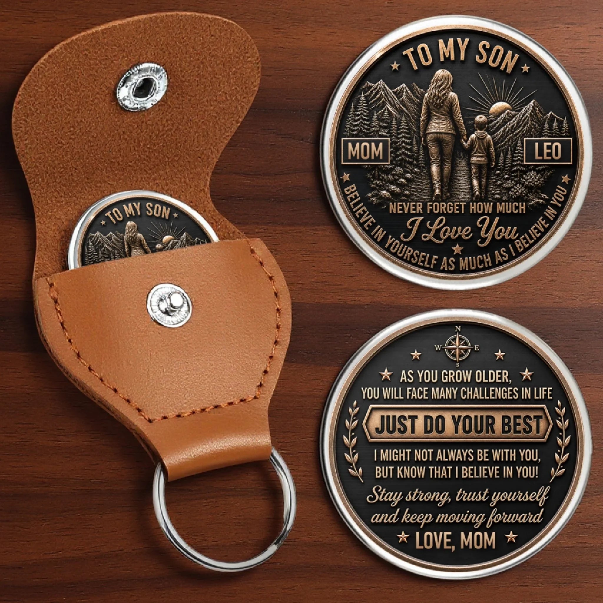 Custom Pocket Hug - Personalized Birthday Gifts For Son - Always Remember I Love You