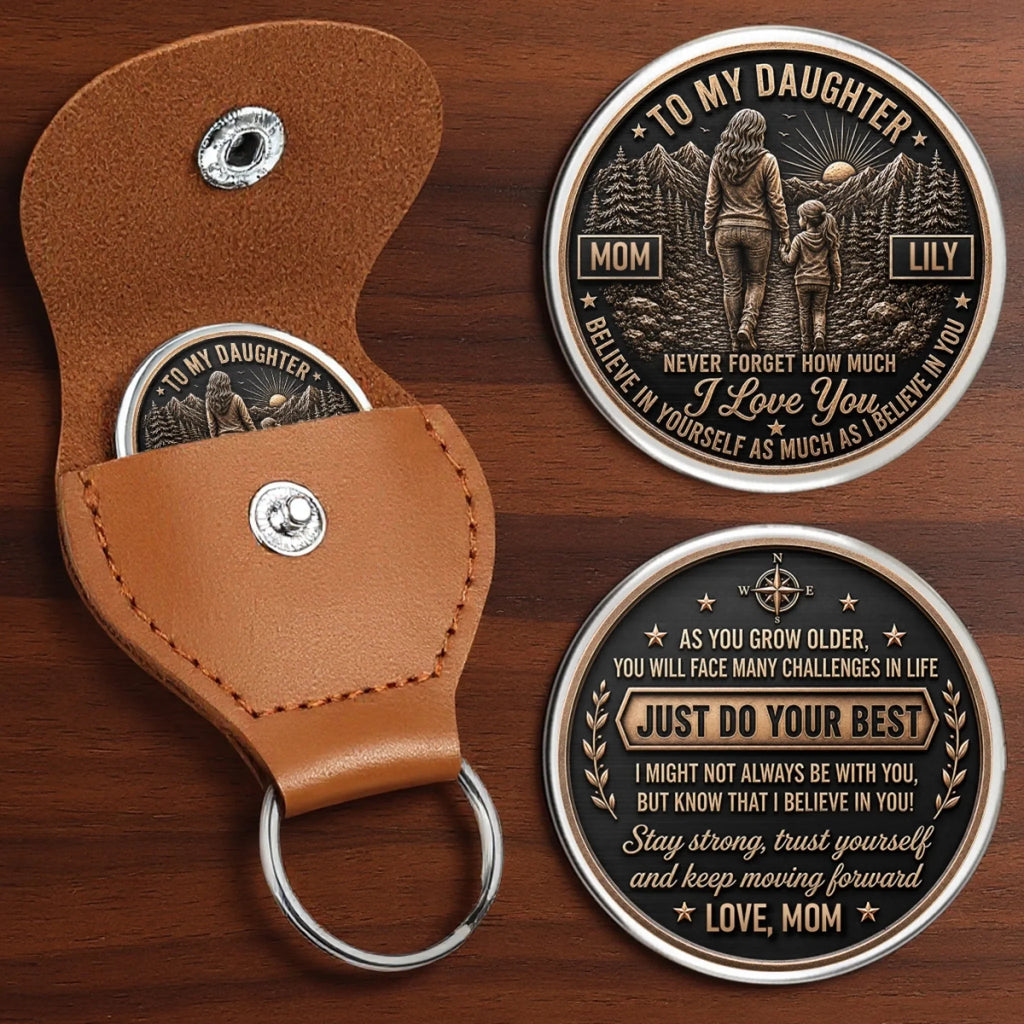 Custom Pocket Hug - Personalized Birthday Gifts For Daughter - You Make Me Proud Every Day