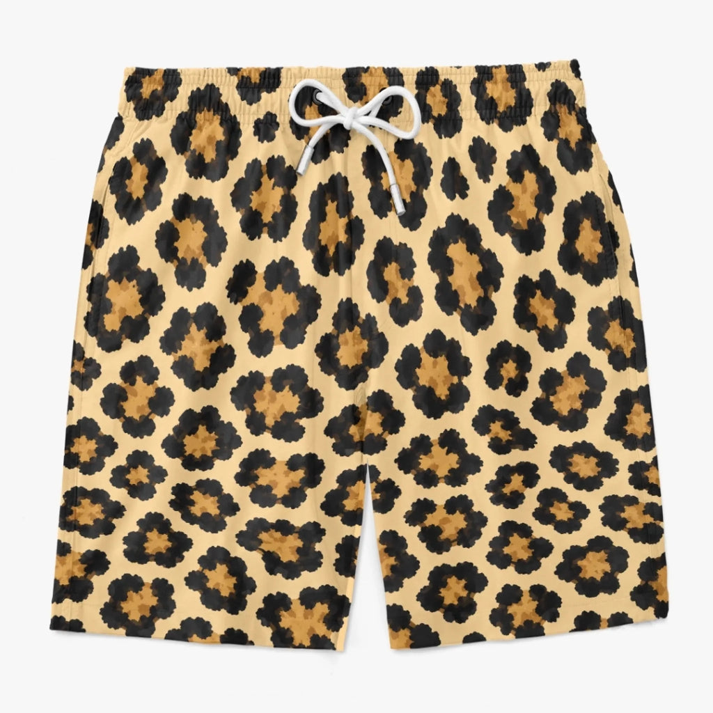 Custom Funny Men Swim Trunks - Personalized Summer Vacation And Travel Gifts For Husband, Son, Grandson, Yourself - Cheeky Mode On