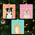 Custom Photo Acrylic Ornament - Personalized Christmas Birthday Gifts For Dog Cat Lovers, Dog Dad And Mom, Cat Owners - Keeping Fur Babies Close Always