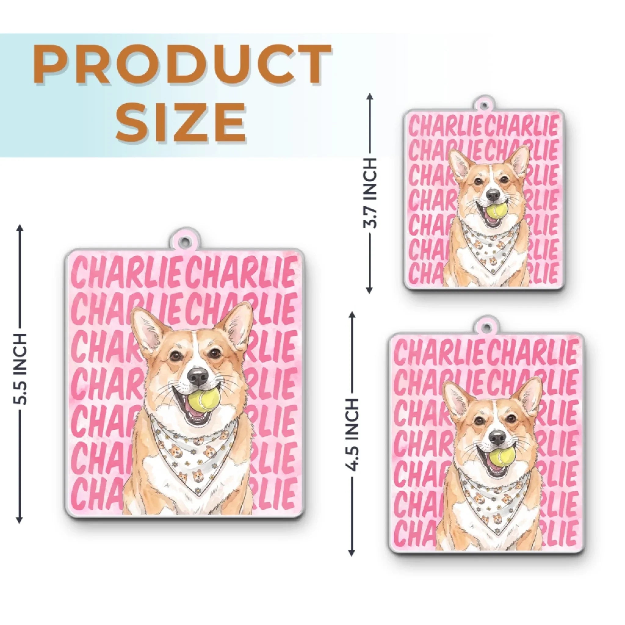 Custom Photo Acrylic Ornament - Personalized Christmas Birthday Gifts For Dog Cat Lovers, Dog Dad And Mom, Cat Owners - Keeping Fur Babies Close Always