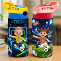 Custom Kids Insulated Water Bottle - Personalized Back To School Gifts For Kids - Goals Start Here