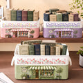Custom Storage Basket - Personalized Bookish Gifts For Book Lovers, Bookworms, Readers - The Little Corner Bookshop