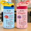 Custom Kids Insulated Water Bottle - Personalized Back To School Gifts For Kids, Granddaughter, Grandson, Daughter, Son - Always Remember You Are Braver Than You Think