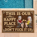 Custom Home Decor Decorative Mat - Personalized Summer Vacation And Travel Gifts For Husband And Wife, Him And Her - Home Sweet Home