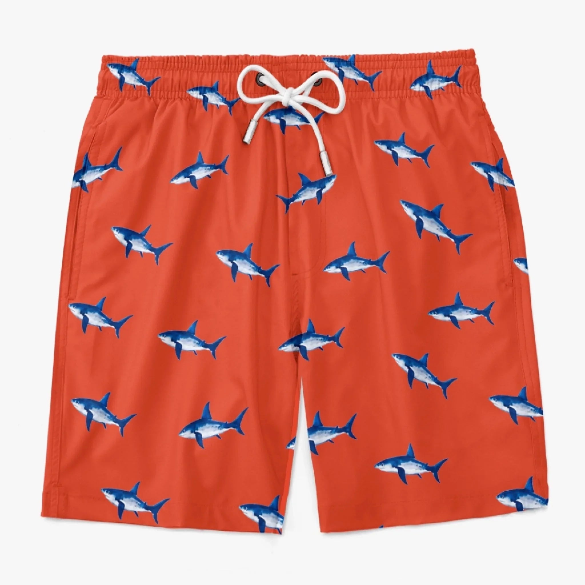 Custom Funny Men Swim Trunks - Personalized Birthday Gifts For Husband, Son, Grandson, Brother, Grandpa, Dad, Yourself - Rear View Champion