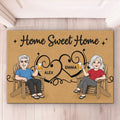 Custom Home Decor Decorative Mat - Personalized  Anniversary Wedding Gifts For Husband And Wife, Him And Her - Simply Us In Our Haven