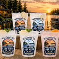 Custom Lake House Party Cups - Personalized Summer Vacation And Travel Gifts For Mom, Dad, Brother, Sister - Lake Days Last Forever